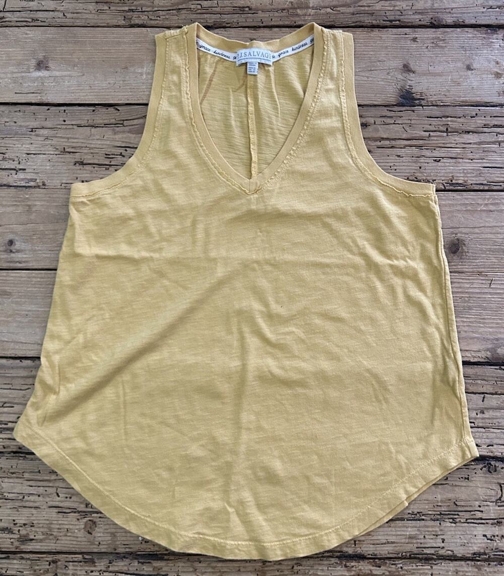 PJ Salvage Women’s Size M Sunshine Back To Basics Tank NWOT